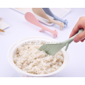 Colher de pé Antiaderente Colher de arroz de plástico